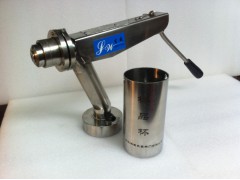 SJQF-1210/1300带样品杯手动型低浓中浓浆料取样阀